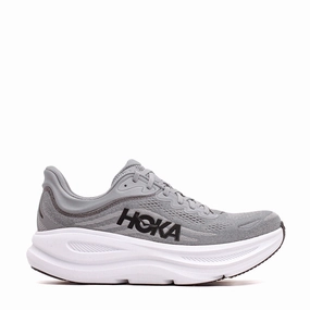 Hoka One One Men Bondi 9 Galactic Grey Stellar Grey 1162011-GCTC Hoka One One premium running shoes