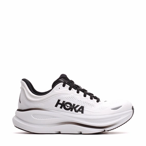 Hoka One One Men Bondi 9 White Black 1162011-WBLC Hoka One One premium running shoes