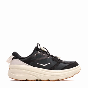 Hoka One One Men Bondi B3LS Black Alabaster 1155351-BKLB Hoka One One premium running shoes