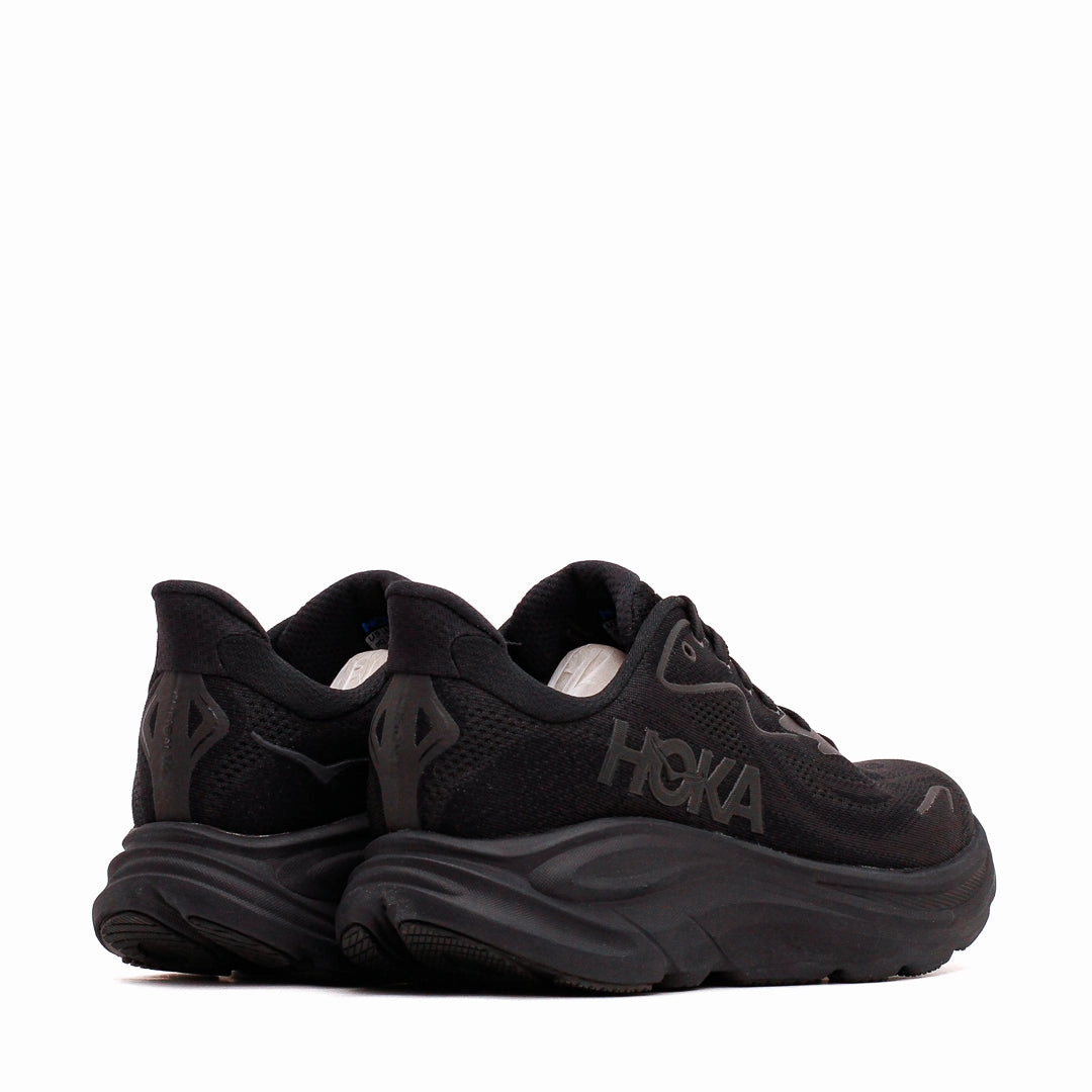 Hoka One One Men Clifton 10 Black 1162030-BBLC Hoka One One shoe close-ups