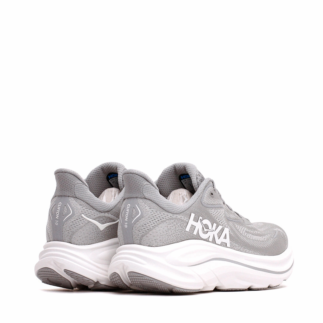 Hoka One One Men Clifton 10 Stellar Grey 1162030-STLLR Hoka One One shoe close-ups