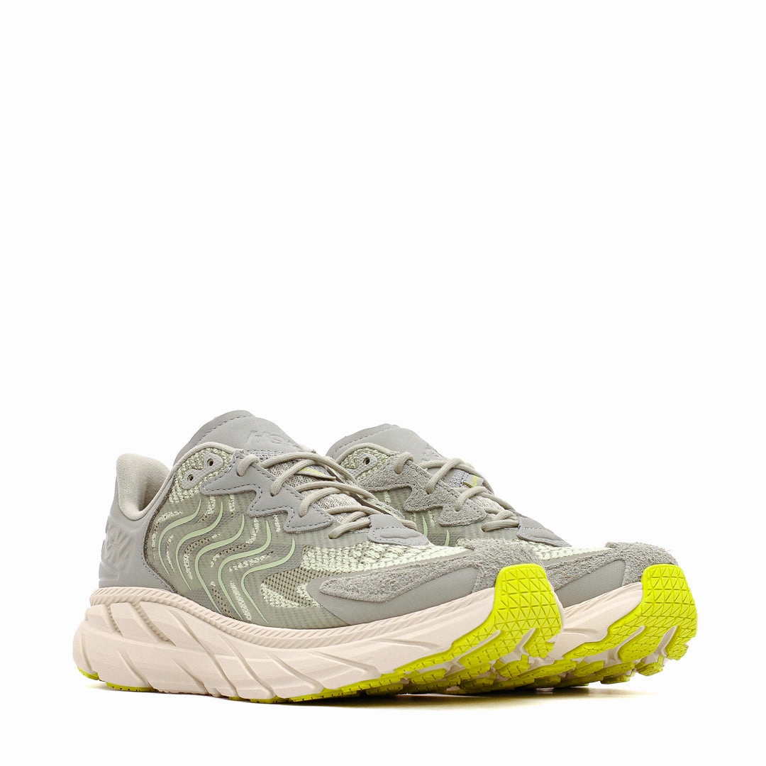Hoka One One Men Clifton LS Barley Oat Milk 1141550-BYT Hoka One One shoe close-ups