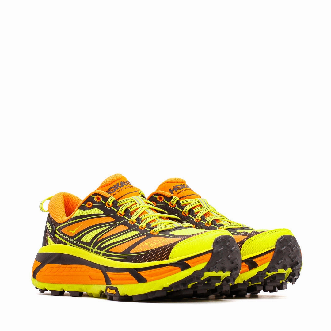 Hoka One One Men Mafate Speed 2 Electric Tangerine 1126851-ERN Hoka One One shoe close-ups