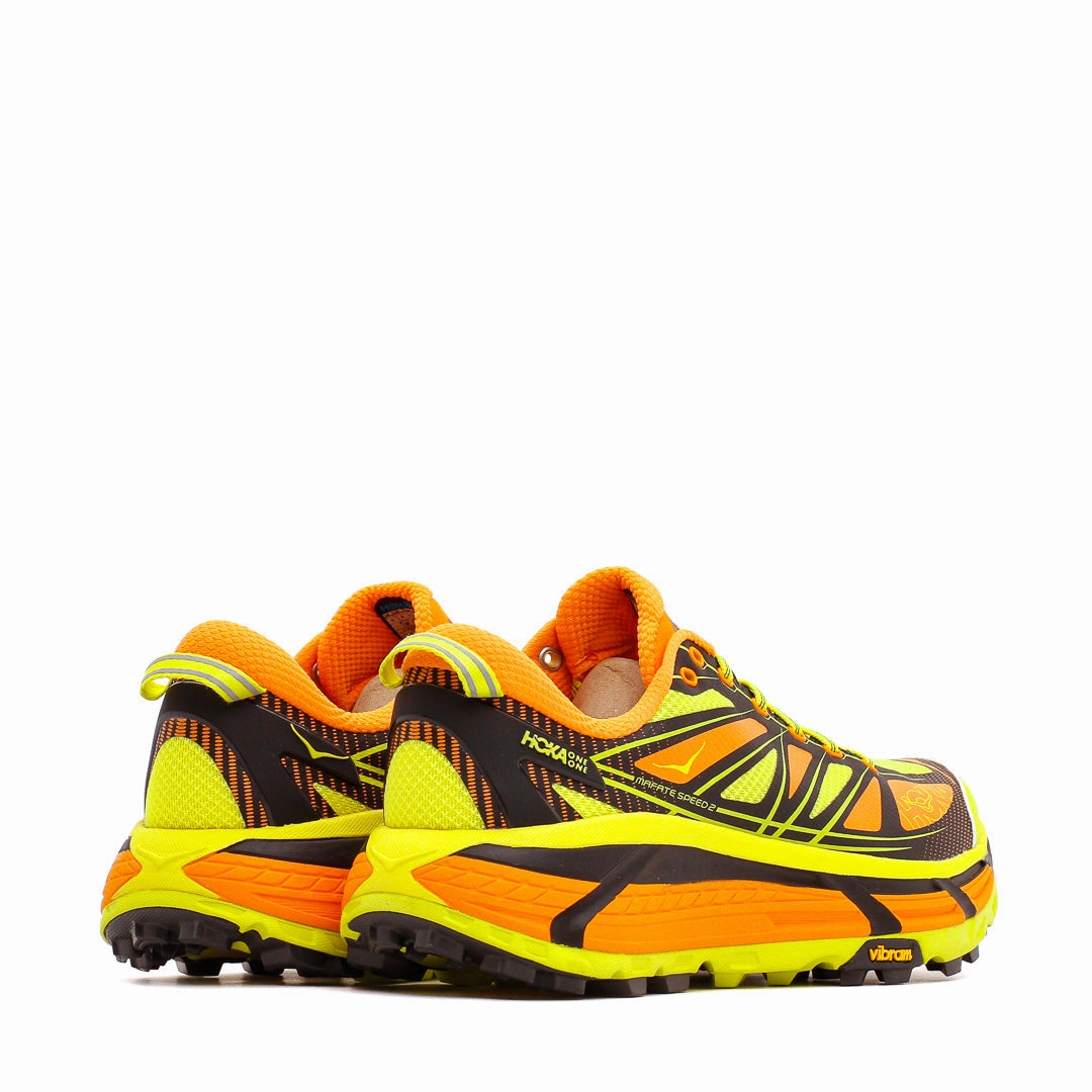 Hoka One One Men Mafate Speed 2 Electric Tangerine 1126851-ERN Hoka One One shoe close-ups