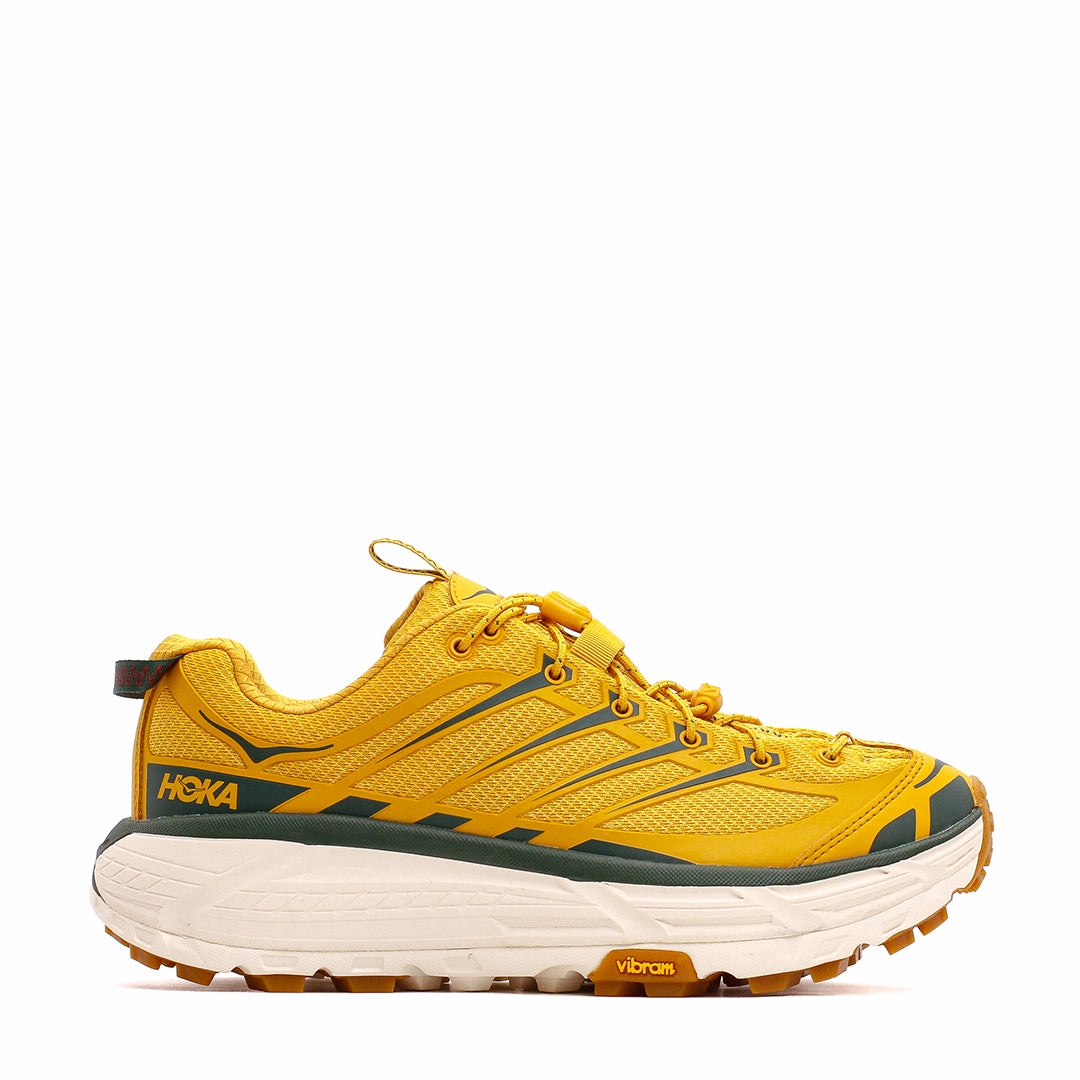 Hoka One One Men Mafate Three2 Golden Yellow Eggnog 1141572-GLW Hoka One One premium running shoes