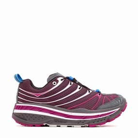Hoka One One Men Stinson EVO OG Aubergine 1155350-AFC Hoka One One premium running shoes