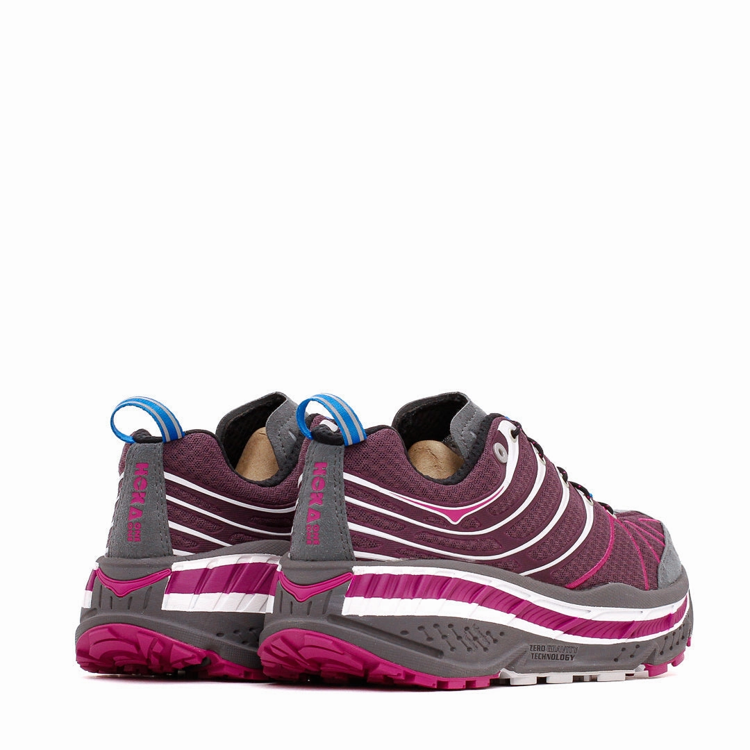 Hoka One One Men Stinson EVO OG Aubergine 1155350-AFC Hoka One One shoe close-ups
