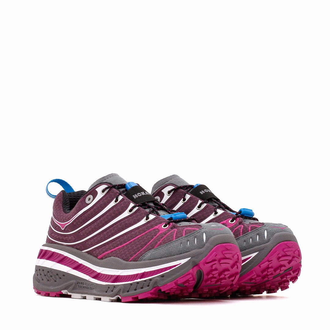 Hoka One One Men Stinson EVO OG Aubergine 1155350-AFC Hoka One One shoe close-ups