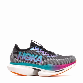 Hoka One One Unisex Cielo X1 Black Electric Aqua 1147910-BCQ Hoka One One premium running shoes