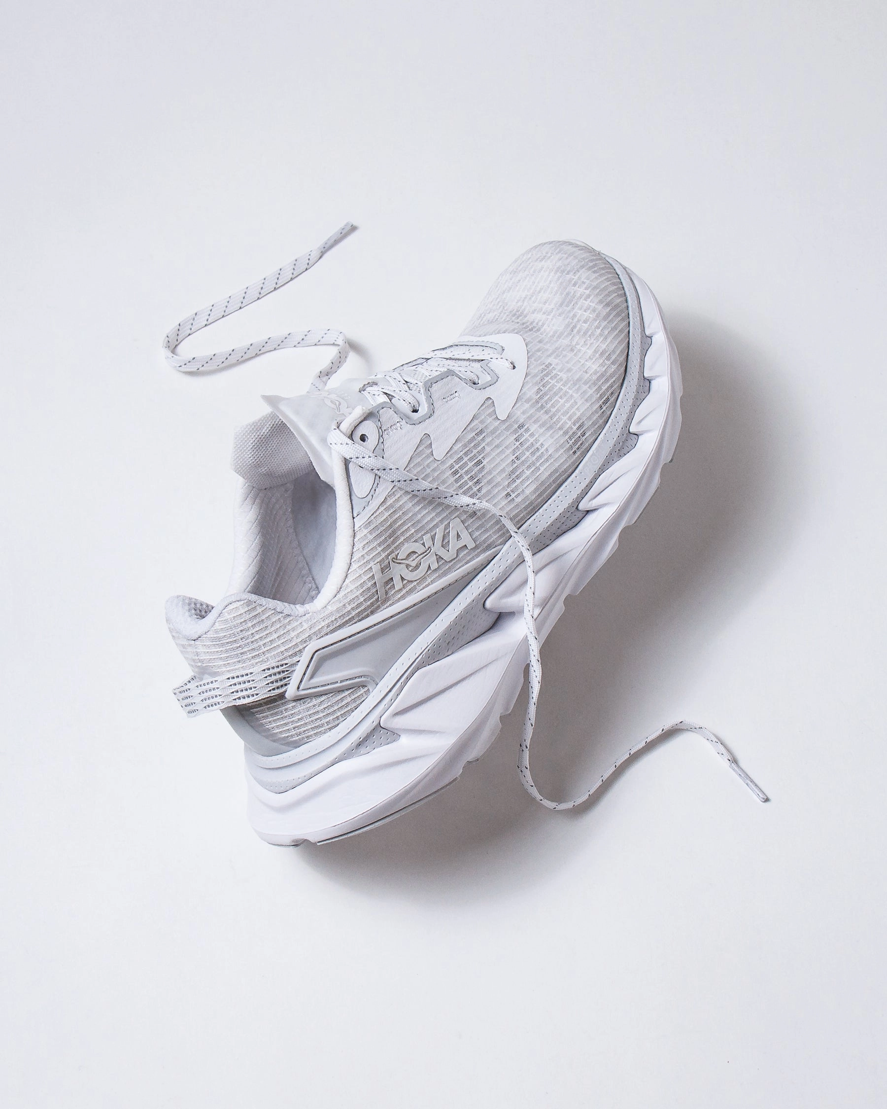 Hoka One One Unisex Elevon 2 TS White Cosmic Grey 1165230-WMC Hoka One One shoe close-ups