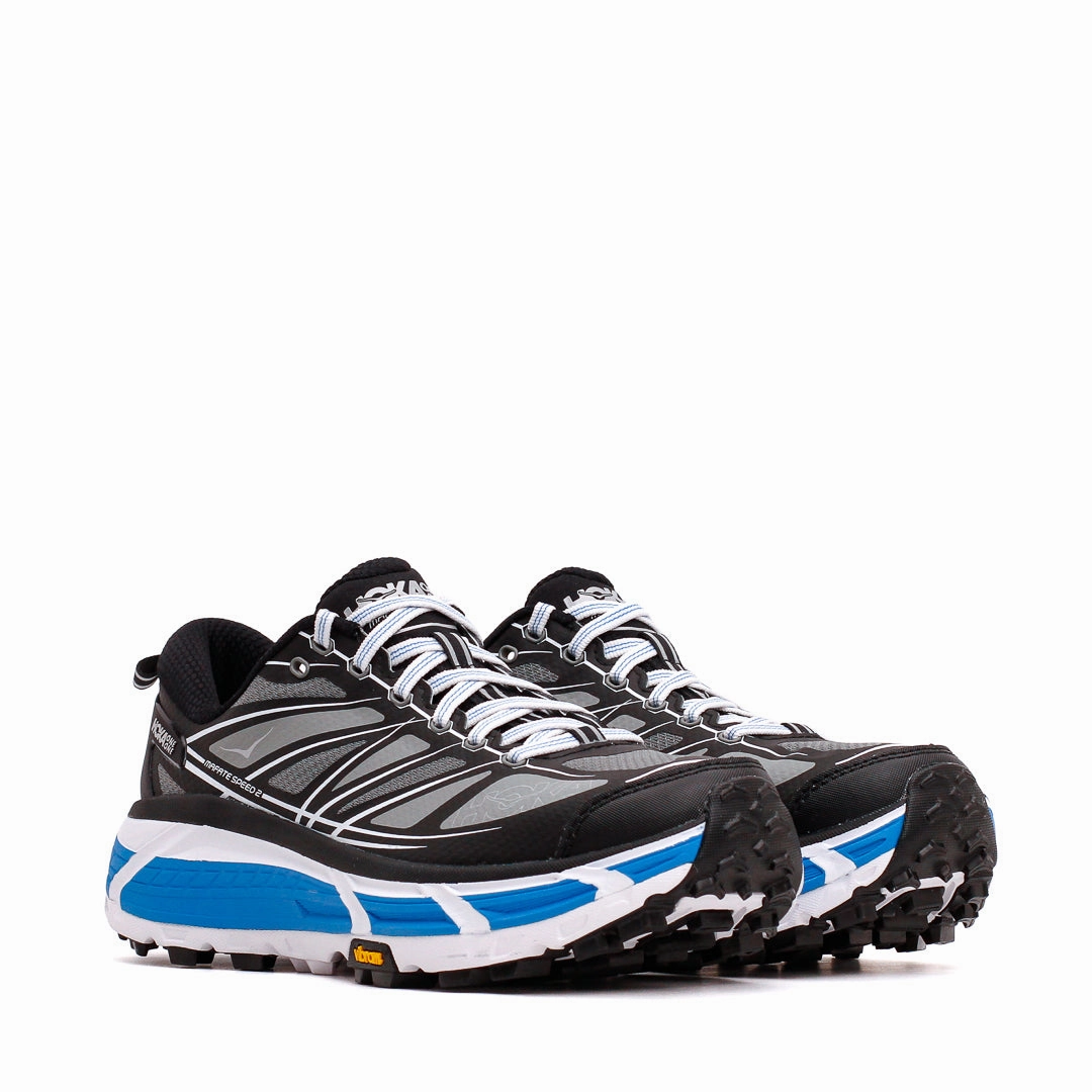 Hoka One One Unisex Mafate Speed 2 Black White 1126851-BWHT Hoka One One shoe close-ups