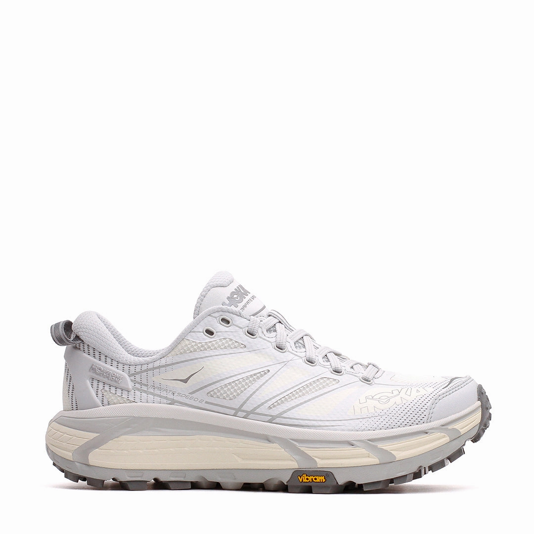 Hoka One One Unisex Mafate Speed 2 Cosmic Grey Alabaster 1126851-CYLB Hoka One One premium running shoes