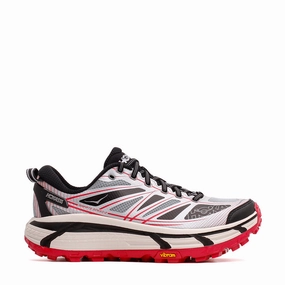 Hoka One One Unisex Mafate Speed 2 Galactic Grey Ruby Red 1126851-GTCG Hoka One One premium running shoes