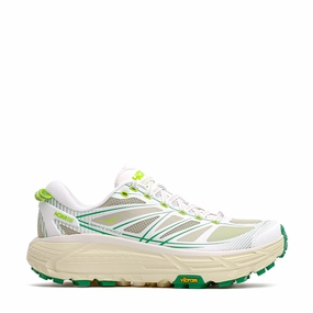Hoka One One Unisex Mafate Speed 2 White Fresh Cut Grass 1126851-WTFR Hoka One One premium running shoes