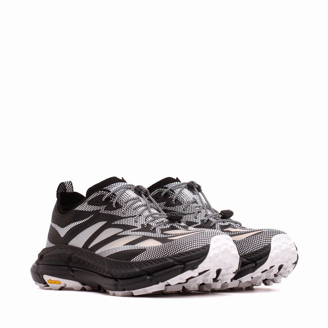Hoka One One Unisex Mafate Speed 4 Lite TS Black White 1168971-BWHT Hoka One One shoe close-ups