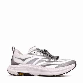Hoka One One Unisex Mafate Speed 4 Lite TS White Black 1168971-WBLC Hoka One One premium running shoes