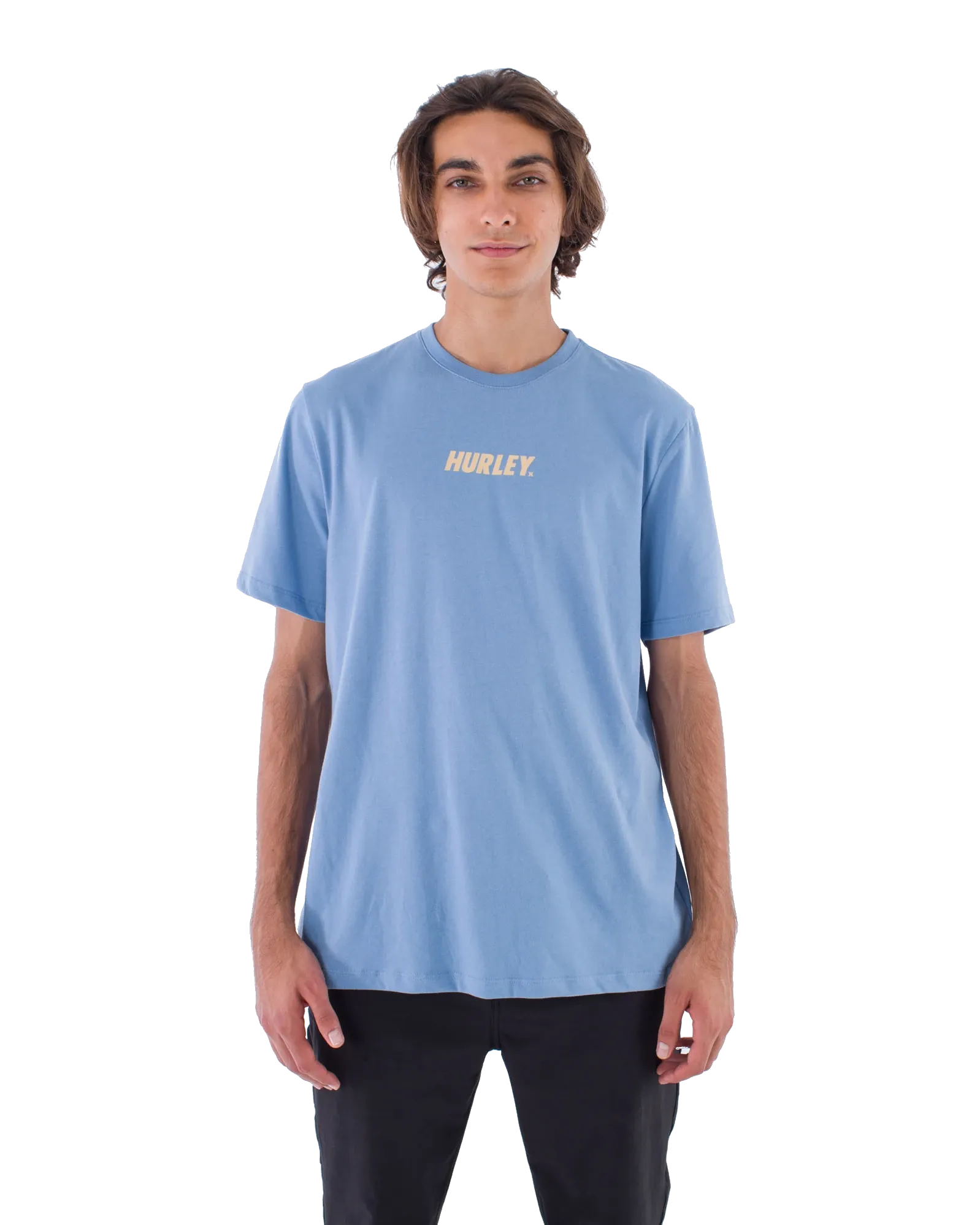 Hurley Clothing Everyday Explore Fastlane T-Shirt in Island Slate