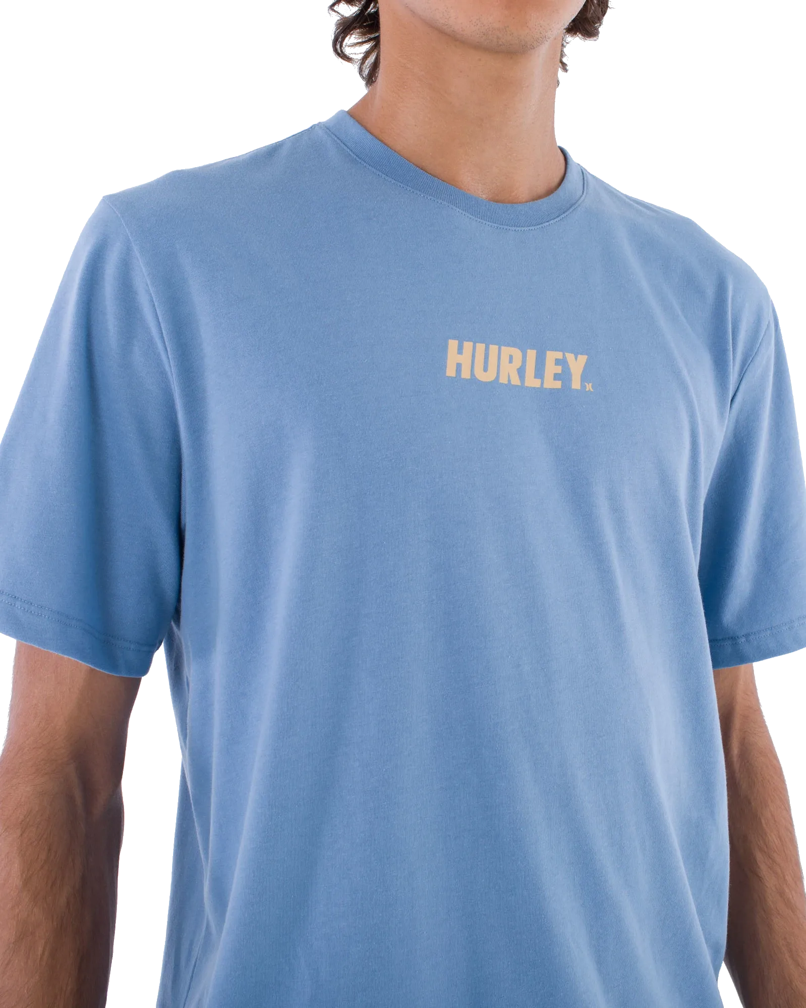 Hurley Clothing Everyday Explore Fastlane T-Shirt in Island Slate