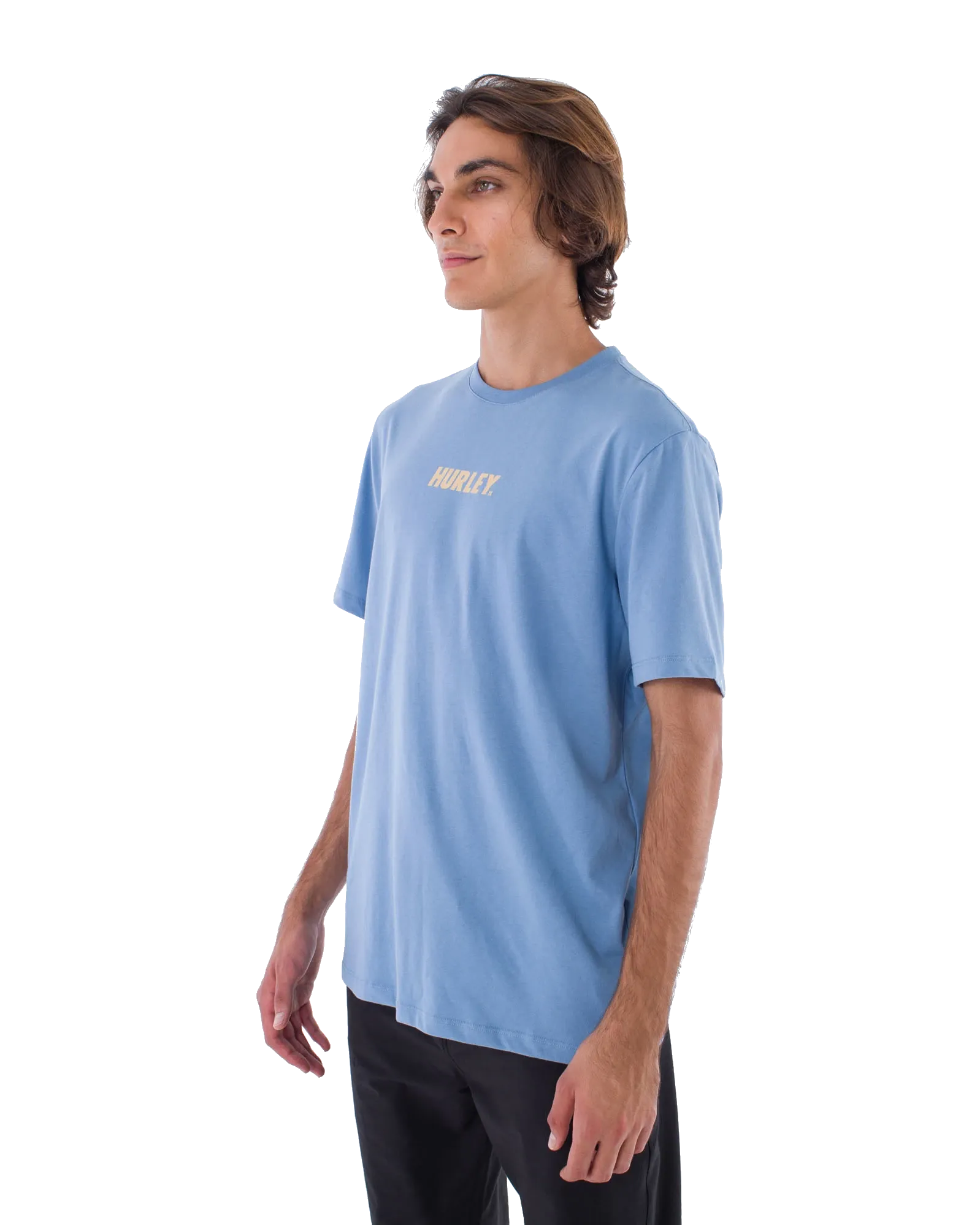 Hurley Clothing Everyday Explore Fastlane T-Shirt in Island Slate