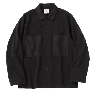 Jackman Dotsume BB Shirt Black Jackman Clothing
