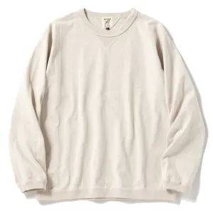 Jackman Dotsume Rib L/S T-Shirt Birch Jackman Clothing