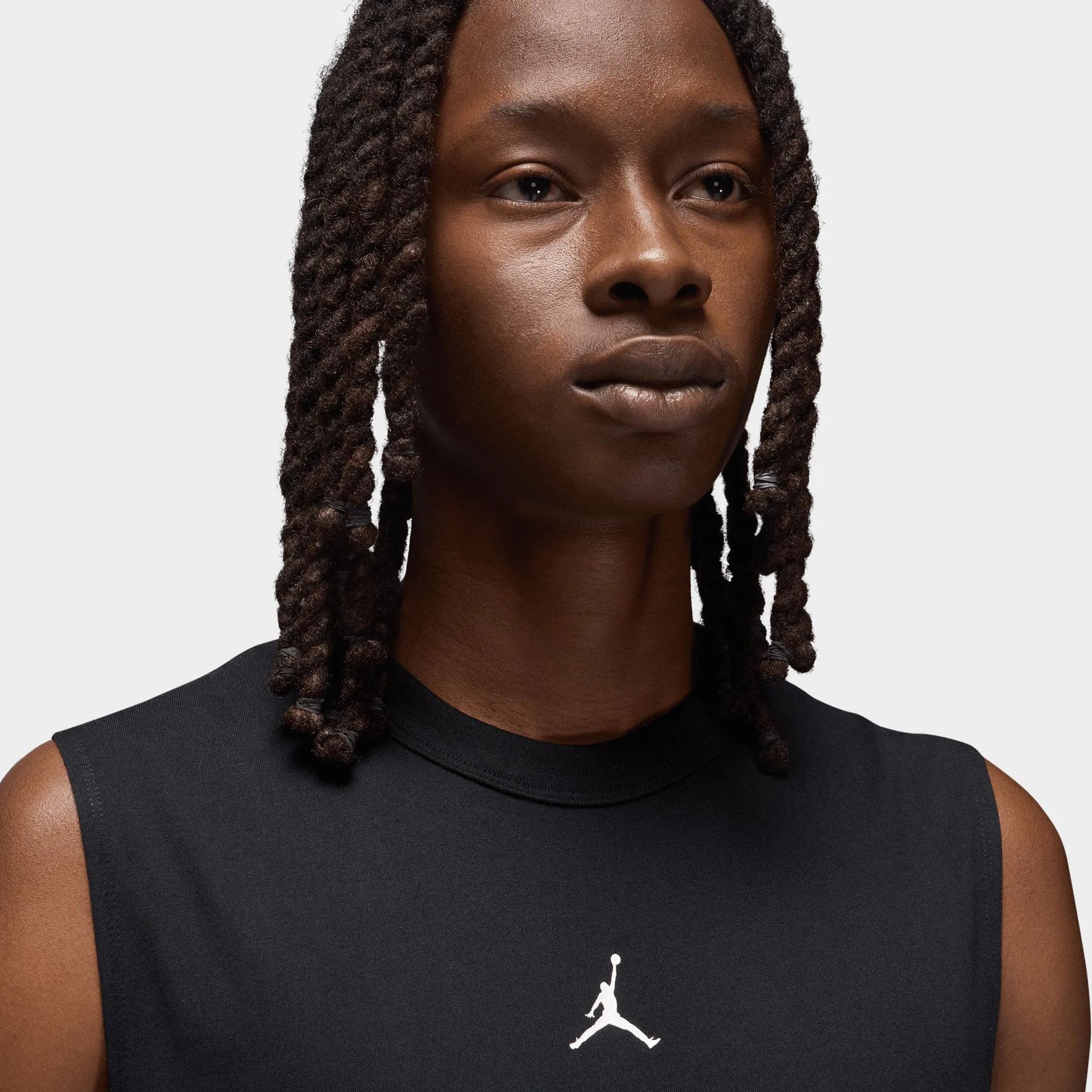 Jordan Jordan Sport Dri-FIT Sleeveless T-shirt Black / White