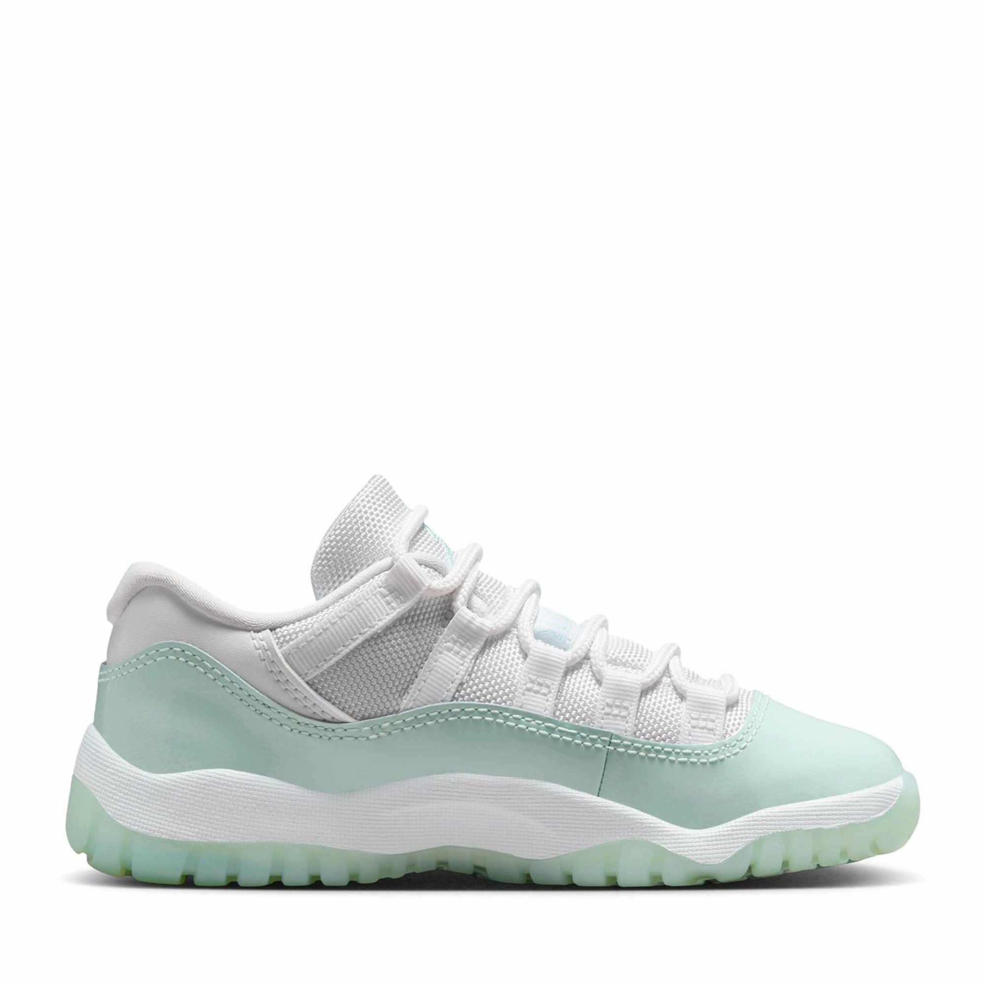Jordan 11 Retro Low (PS) - White/Igloo Air Jordan Basketball Shoes for Performance