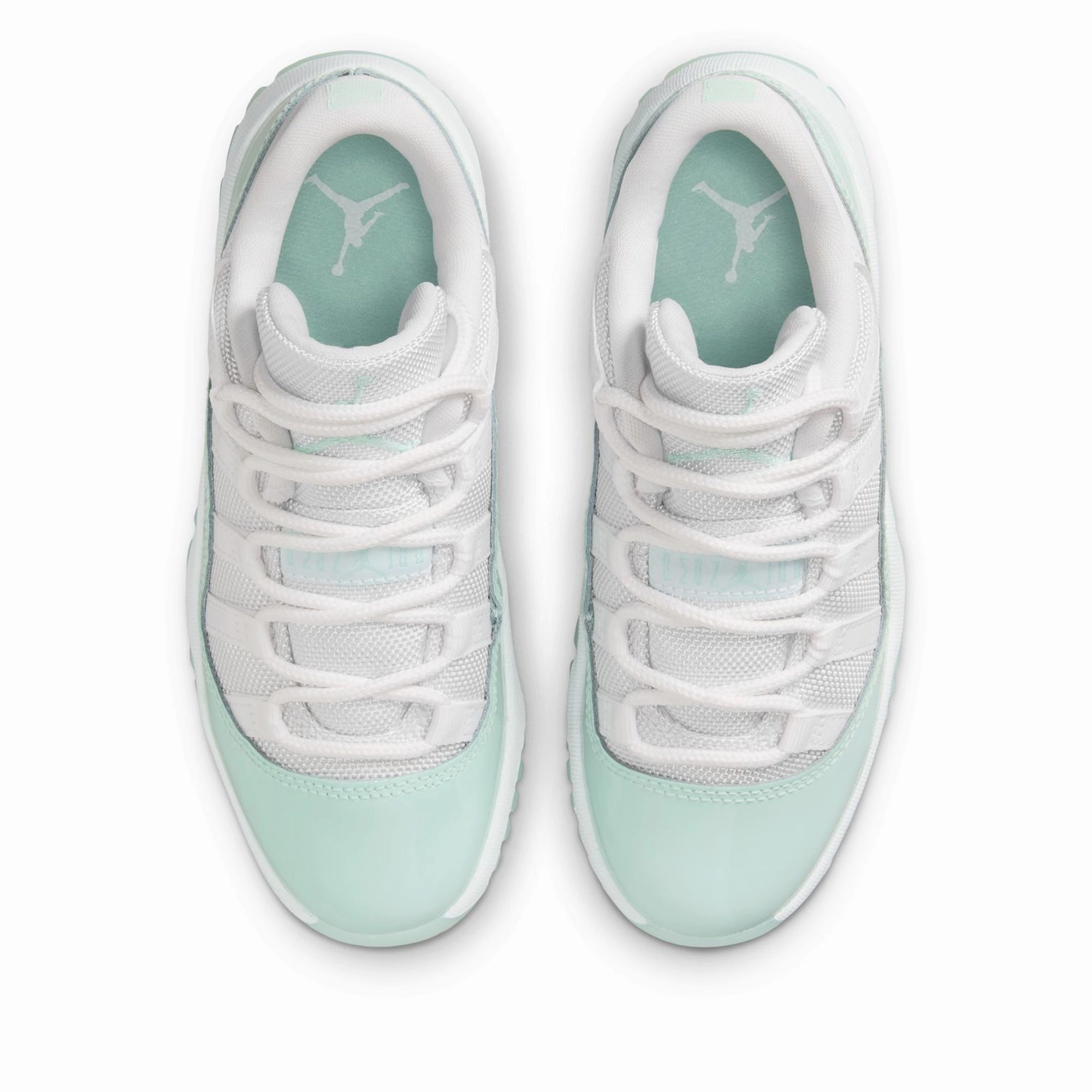 Jordan 11 Retro Low (PS) - White/Igloo Air Jordan Basketball Shoes for Performance