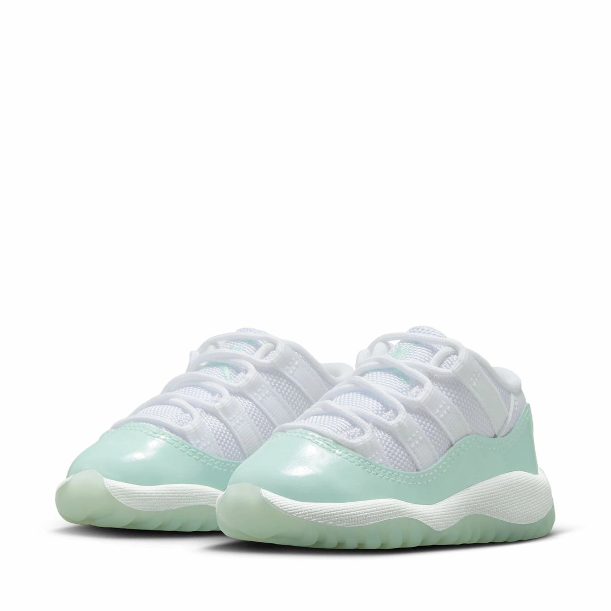 Jordan 11 Retro Low (TD) - White/Igloo Air Jordan Basketball Shoes for Performance