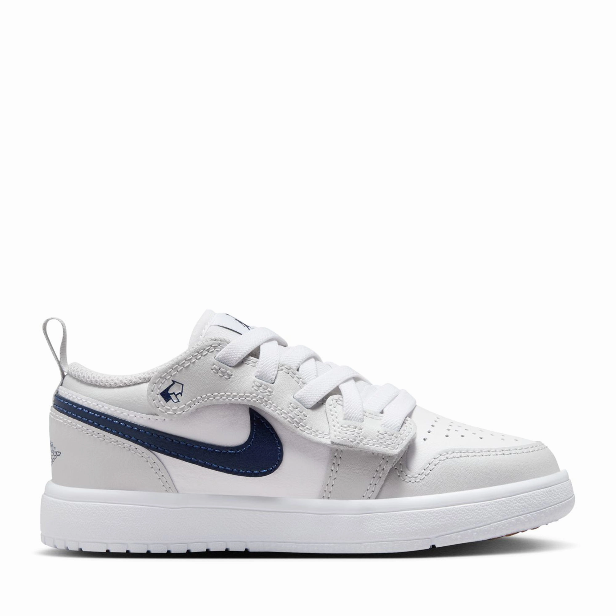 Jordan 1 Low Alt (PS) - White/Midnight Navy Air Jordan Basketball Shoes for Performance