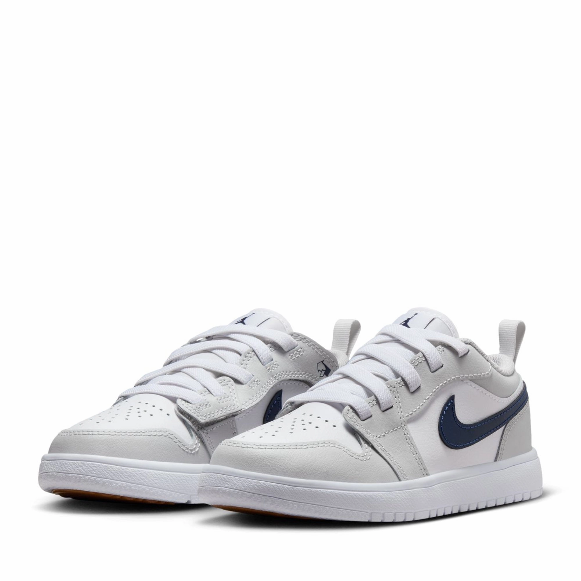 Jordan 1 Low Alt (PS) - White/Midnight Navy Air Jordan Basketball Shoes for Performance