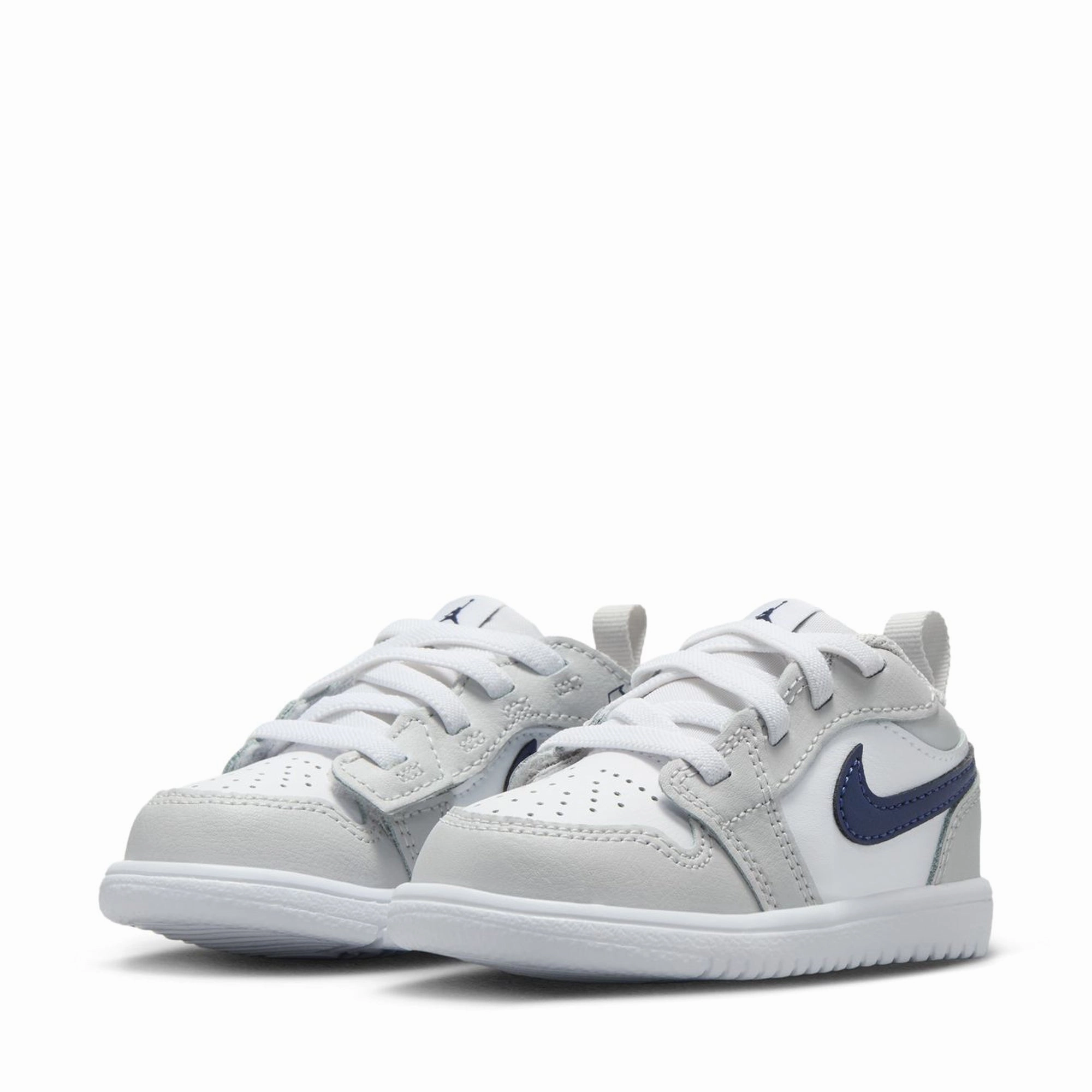 Jordan 1 Low Alt (TD) - White/Midnight Navy Air Jordan Basketball Shoes for Performance