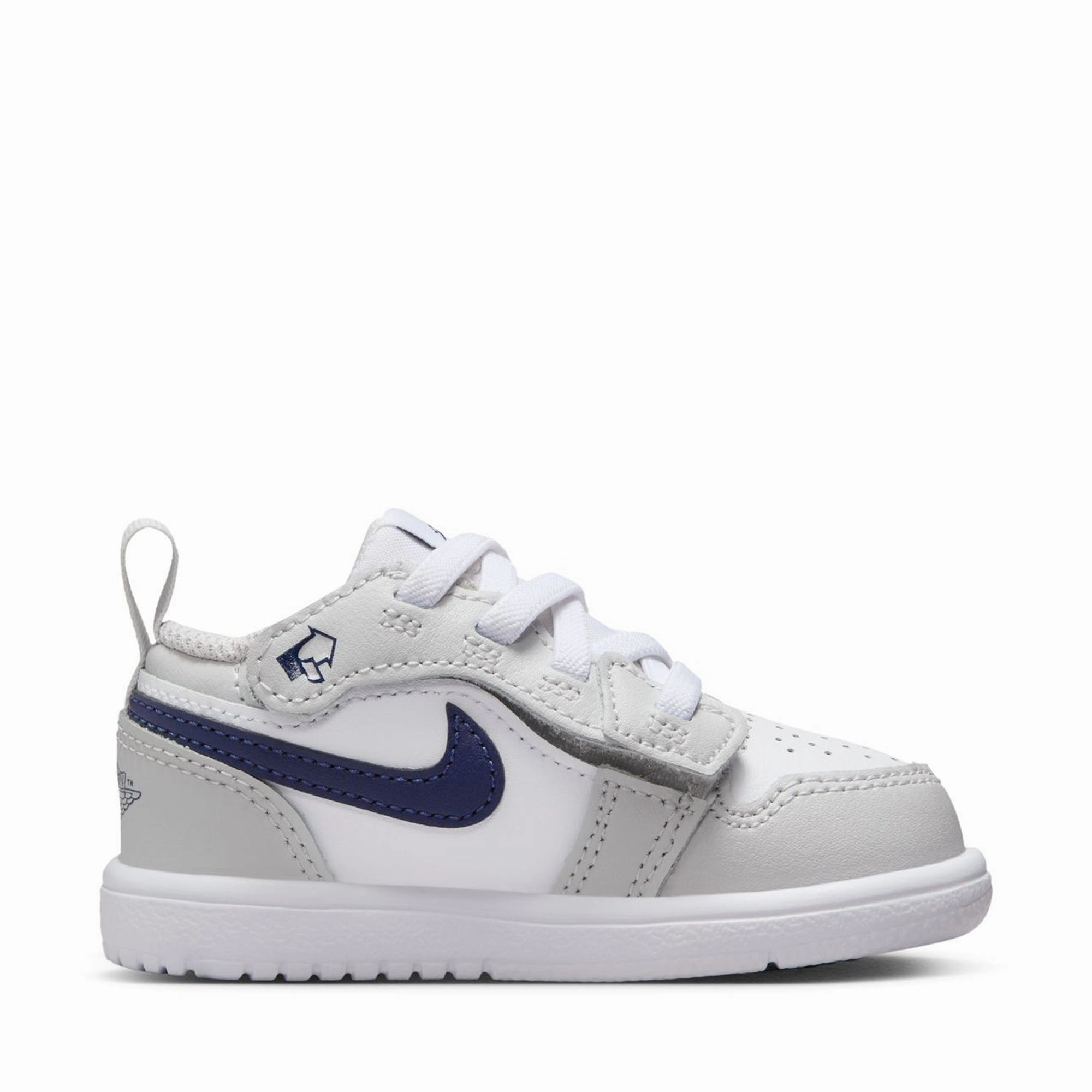 Jordan 1 Low Alt (TD) - White/Midnight Navy Air Jordan Basketball Shoes for Performance