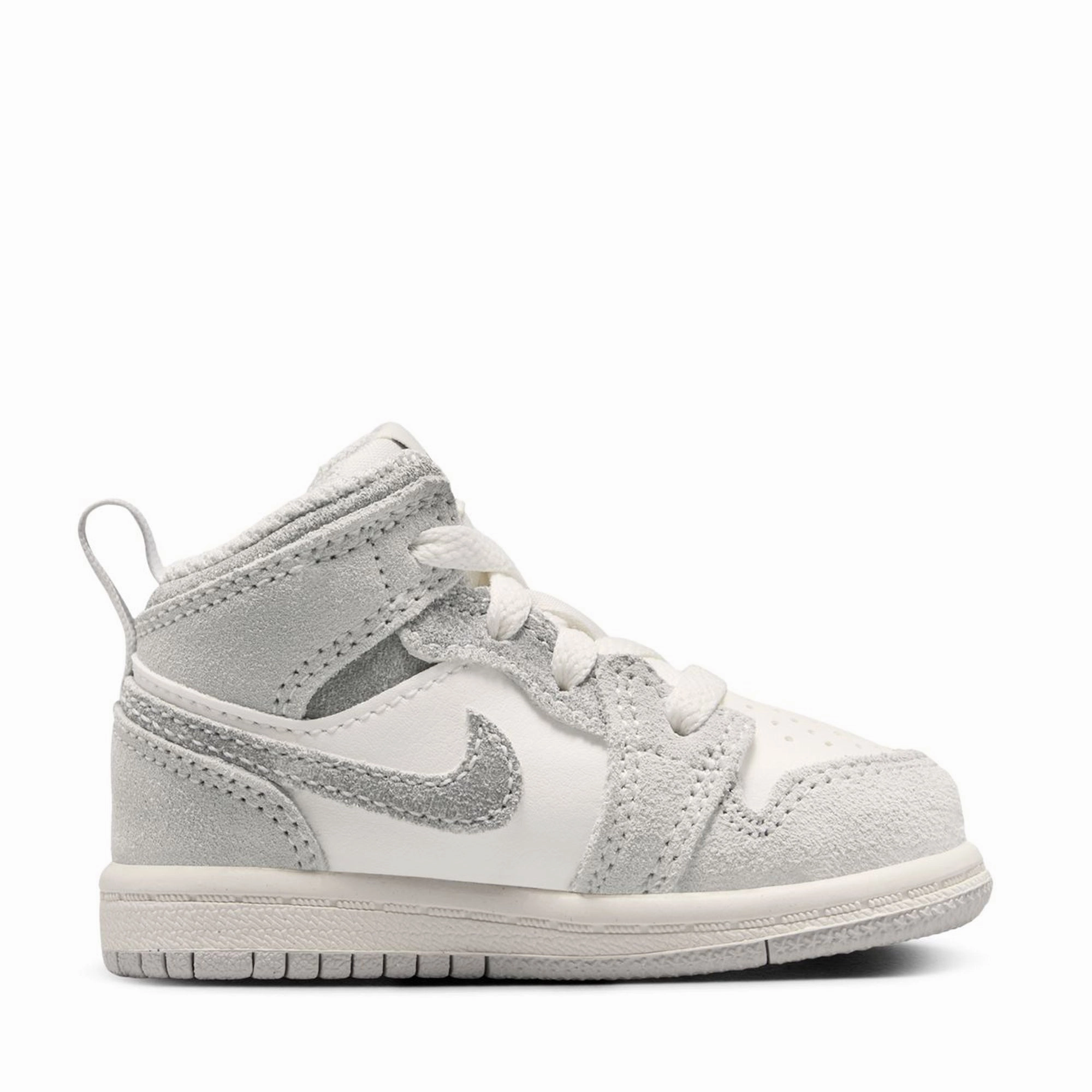 Jordan 1 Mid SE (TD) - Neutral Grey/Smoke Grey Air Jordan Basketball Shoes for Performance