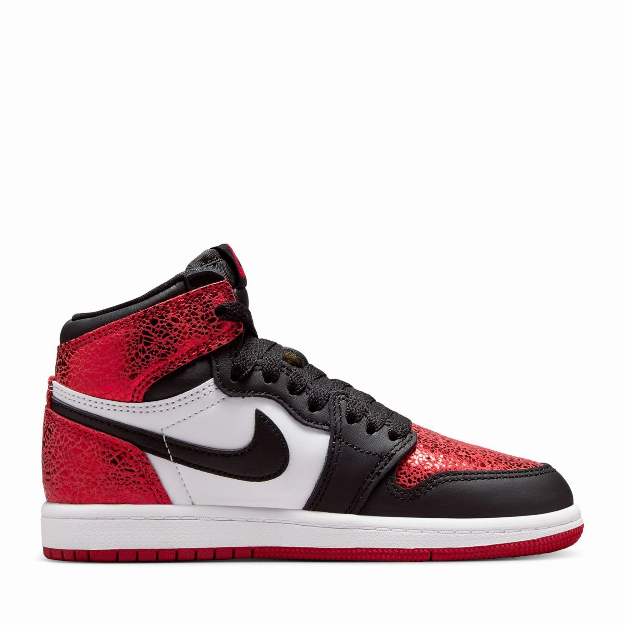 Jordan 1 Retro High OG 'Ruby' (PS) - Varsity Red/Black Air Jordan Basketball Shoes for Performance
