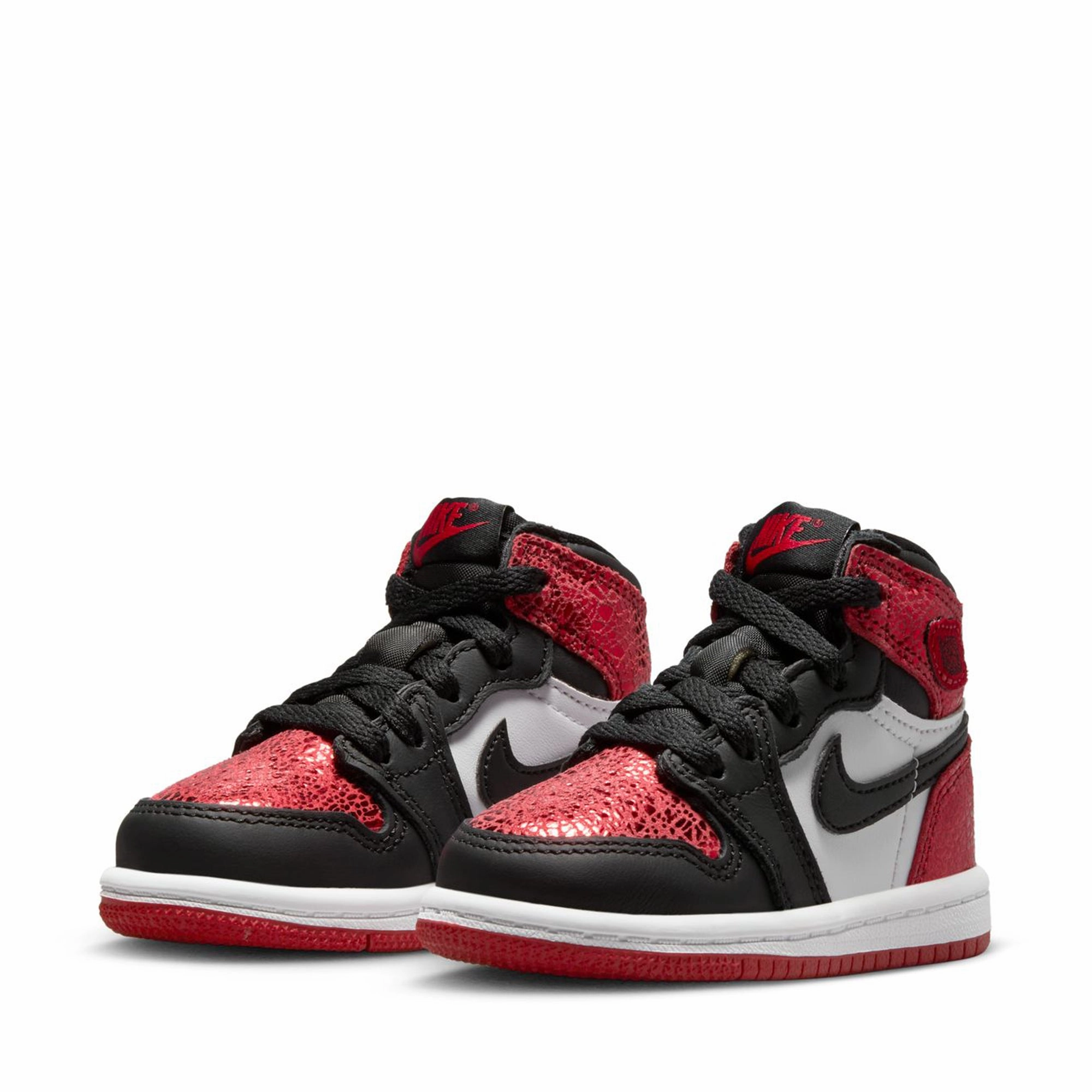 Jordan 1 Retro High OG 'Ruby' (TD) - Varsity Red/Black Air Jordan Basketball Shoes for Performance