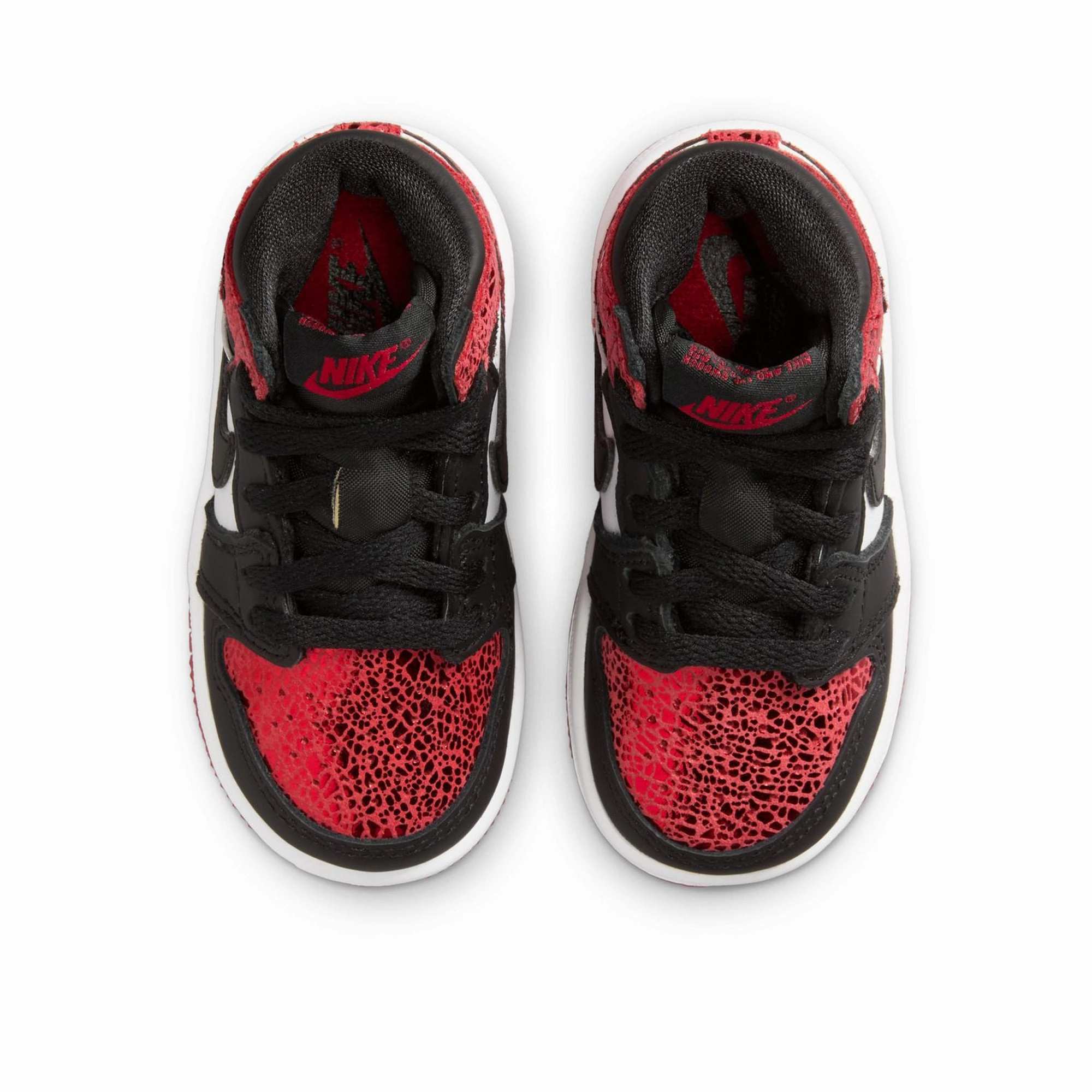 Jordan 1 Retro High OG 'Ruby' (TD) - Varsity Red/Black Air Jordan Basketball Shoes for Performance