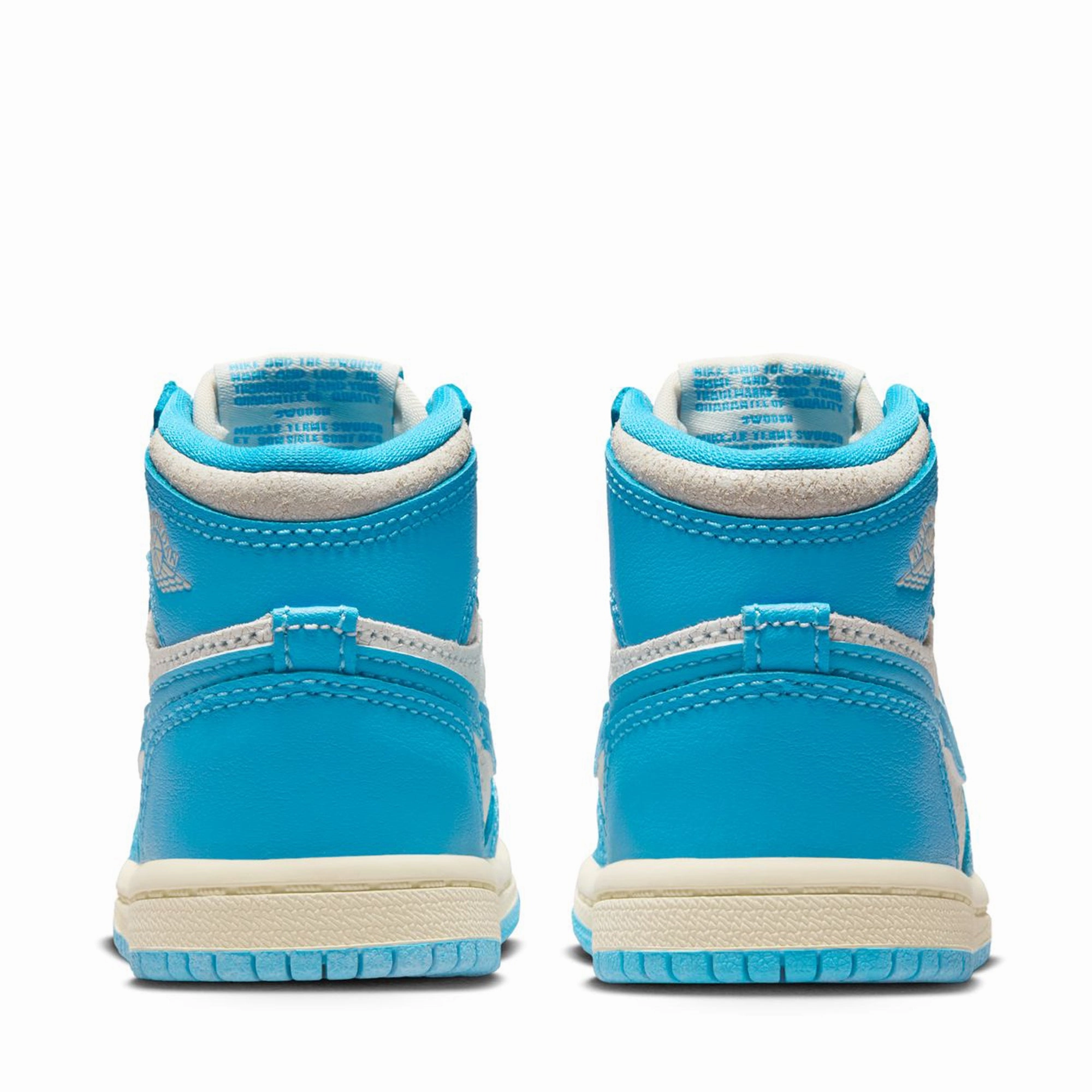 Jordan 1 Retro High OG 'UNC Reimagined' (TD) - Dark Powder Blue/Sail Air Jordan Basketball Shoes for Performance