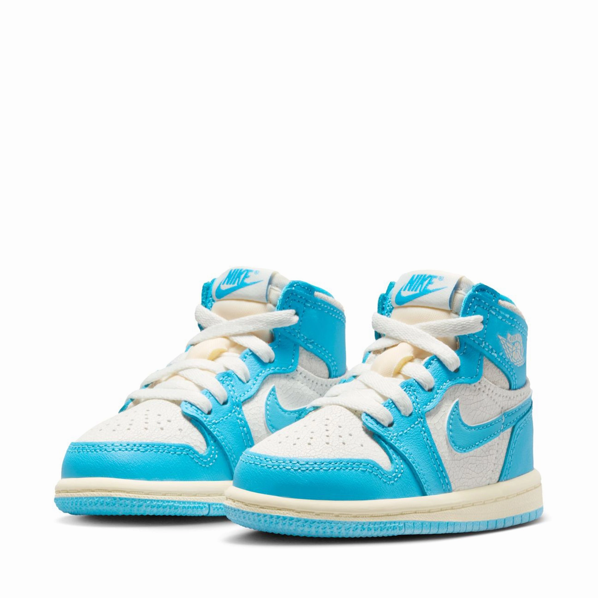 Jordan 1 Retro High OG 'UNC Reimagined' (TD) - Dark Powder Blue/Sail Air Jordan Basketball Shoes for Performance
