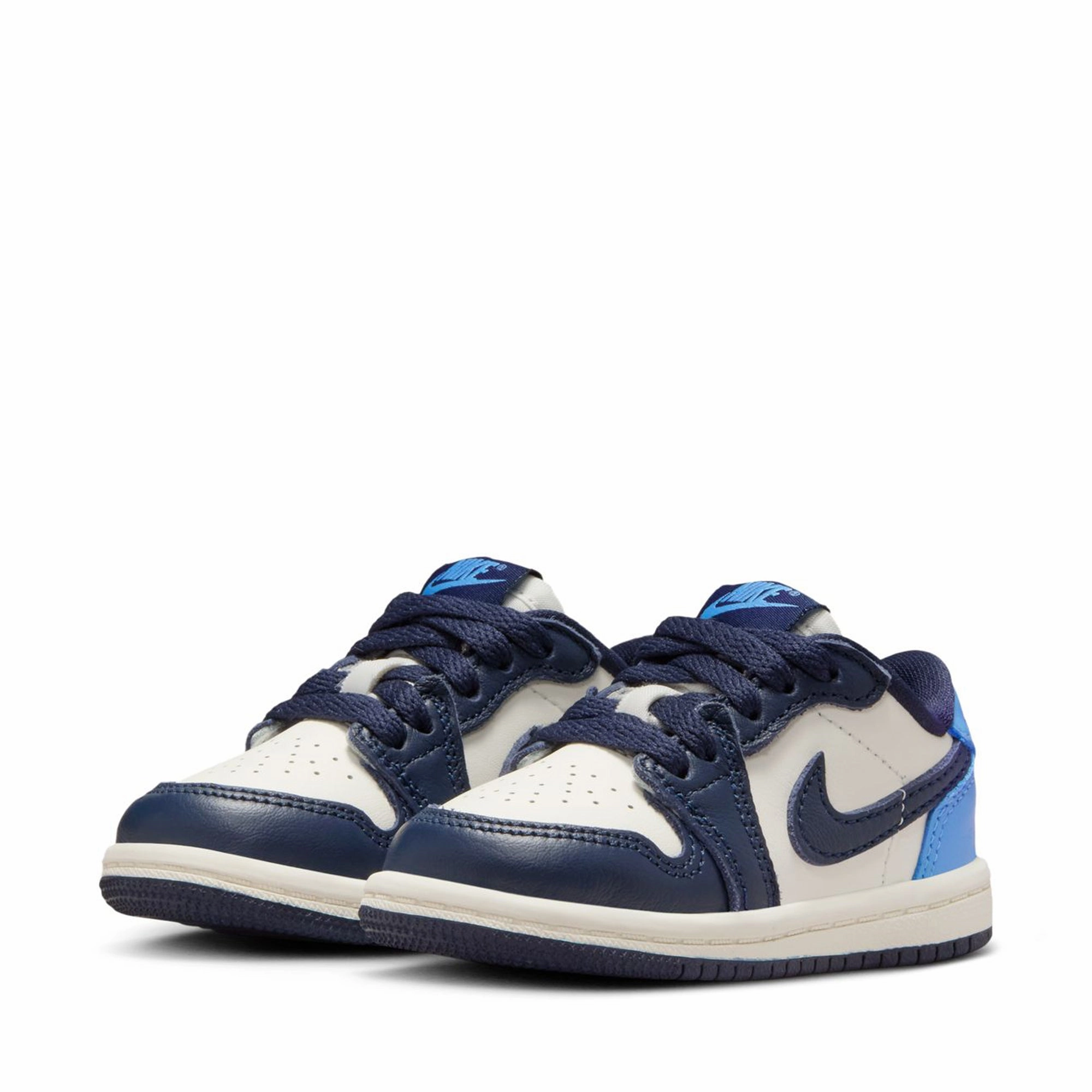 Jordan 1 Retro Low OG (TD) - Obsidian/University Blue Air Jordan Basketball Shoes for Performance