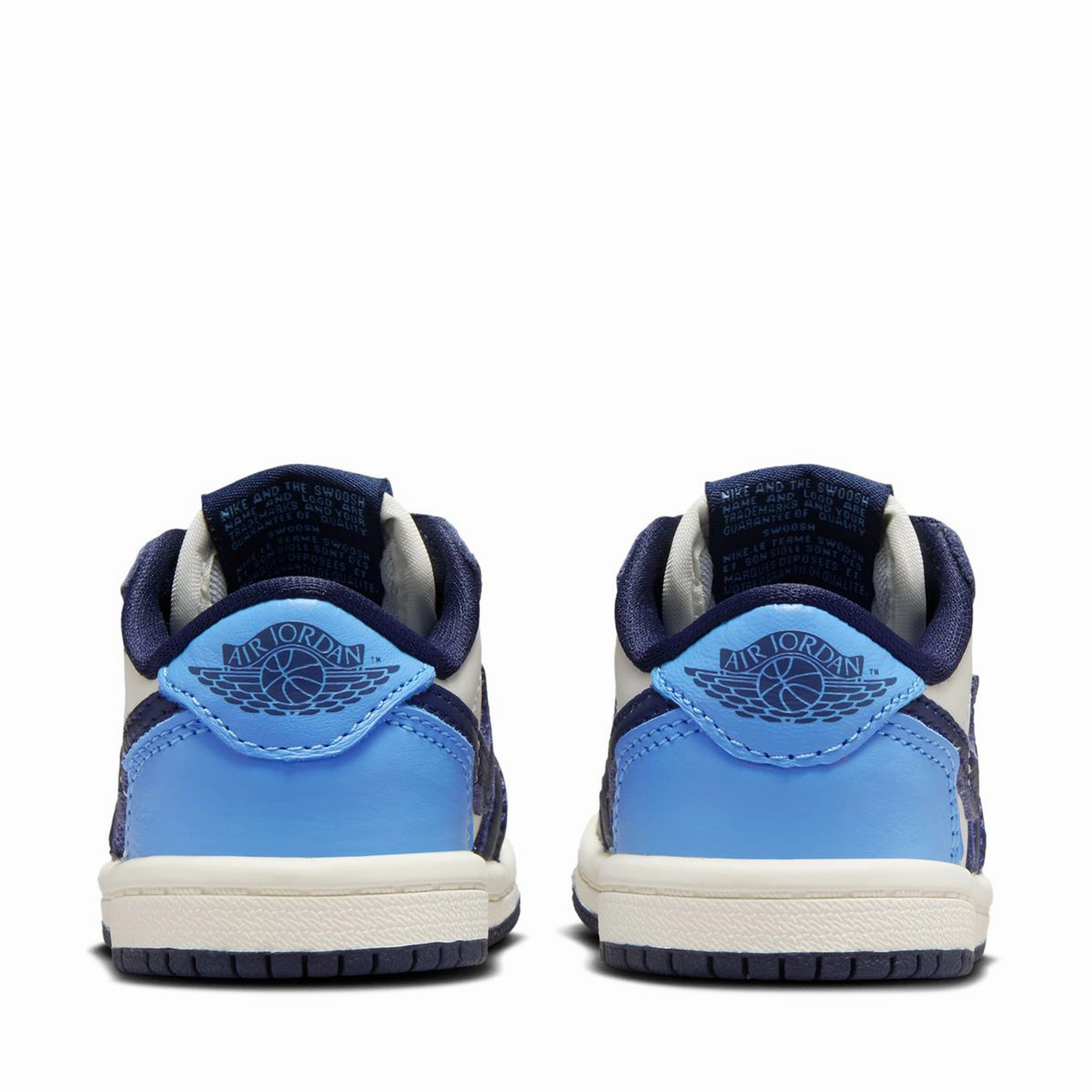 Jordan 1 Retro Low OG (TD) - Obsidian/University Blue Air Jordan Basketball Shoes for Performance