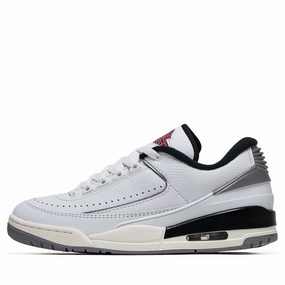 Jordan 2/3 - White/Fire Red Air Jordan signature sneakers