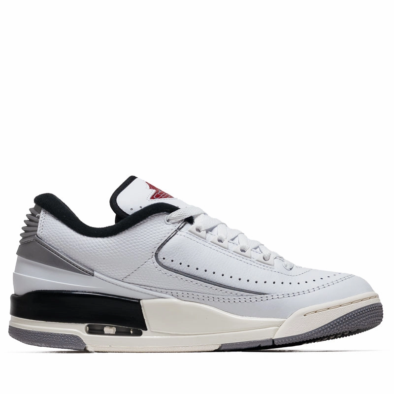 Jordan 2/3 - White/Fire Red Air Jordan Basketball Shoes for Performance