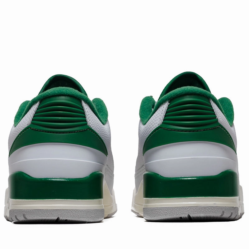 Jordan 2/3 - White/Pine Green Air Jordan Basketball Shoes for Performance