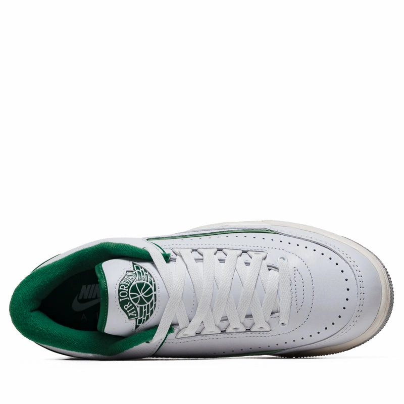 Jordan 2/3 - White/Pine Green Air Jordan Basketball Shoes for Performance