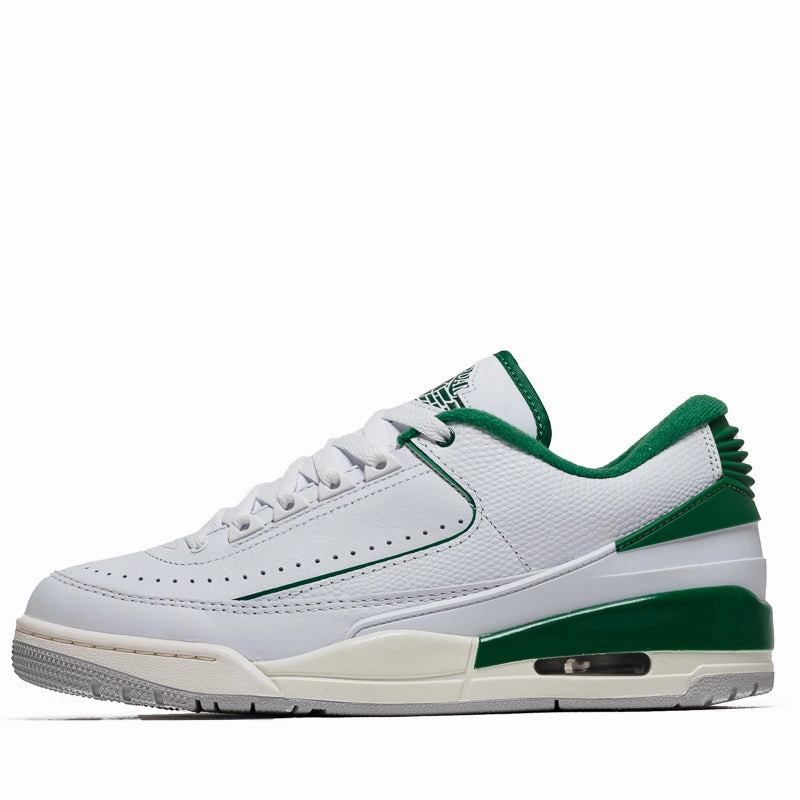 Jordan 2/3 - White/Pine Green Air Jordan signature sneakers