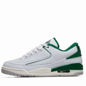 Jordan 2/3 - White/Pine Green Air Jordan signature sneakers