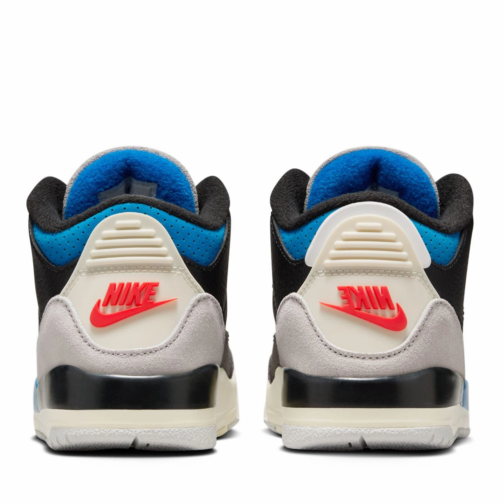 Jordan 3 Retro OG 'Rare Air' (PS) - Black/Chile Red Air Jordan Basketball Shoes for Performance