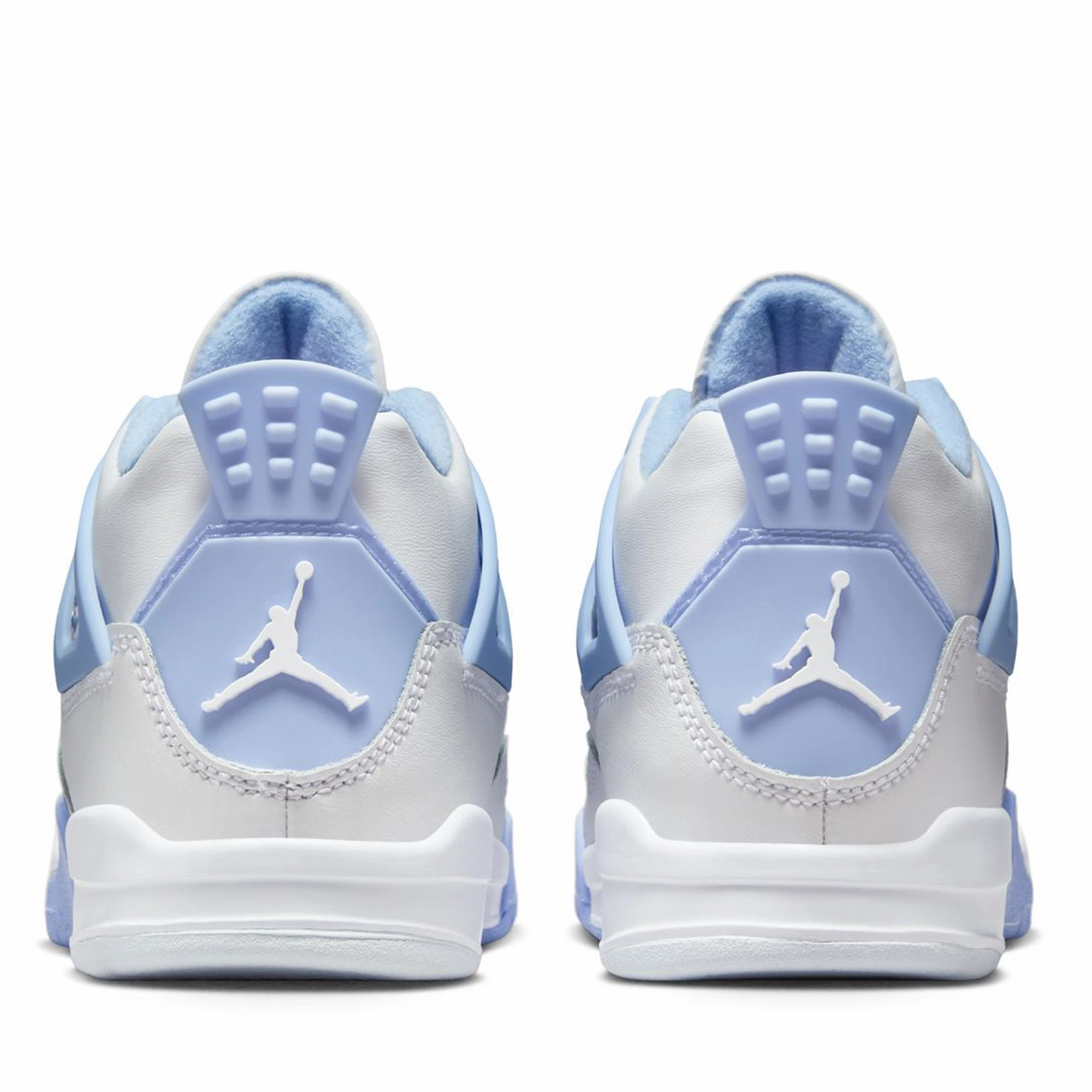 Jordan 4 Retro (PS) - White/Aluminum Air Jordan Basketball Shoes for Performance