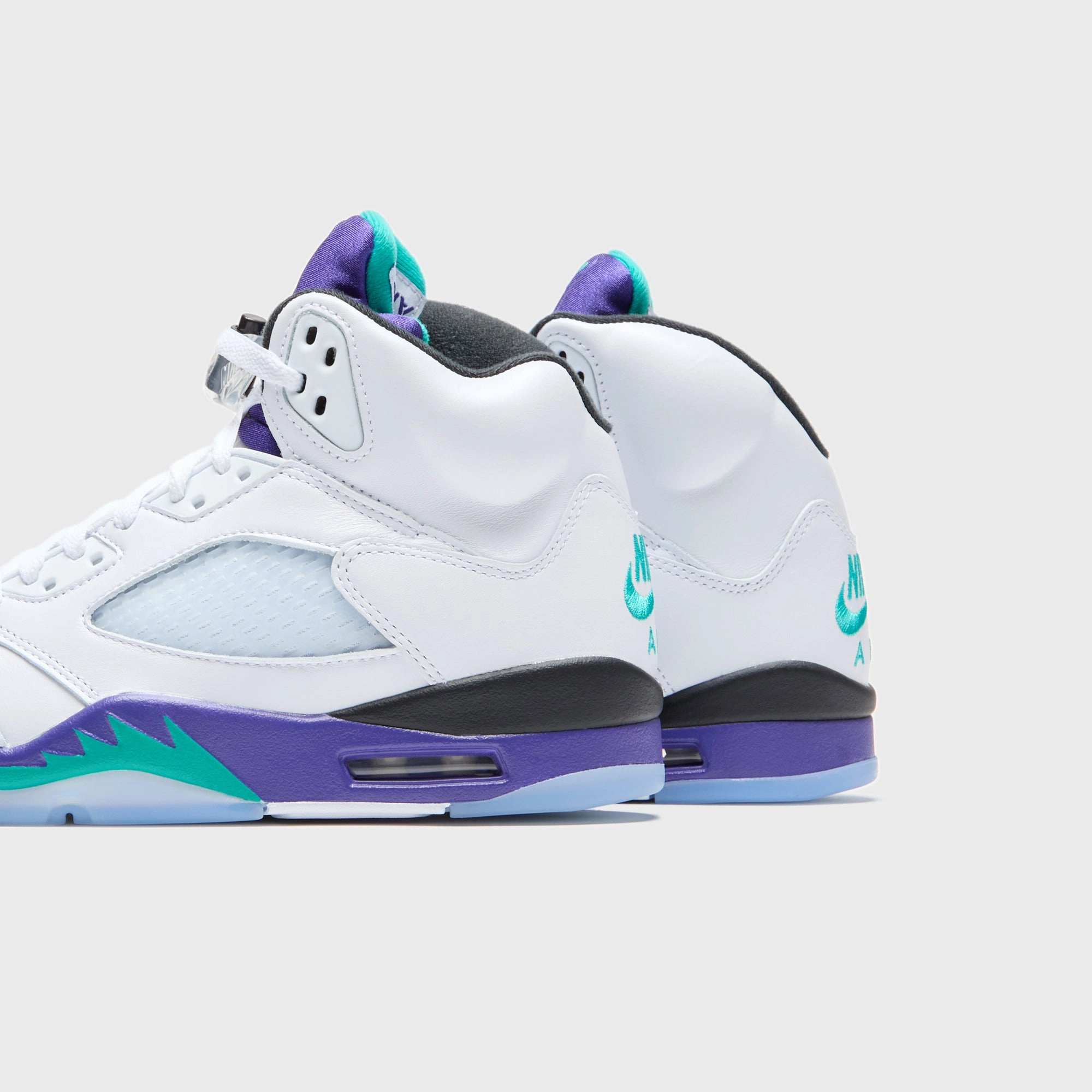 Jordan Air Jordan 5 - Black / New Emerald / Grape Ice All-day streetwear kicks